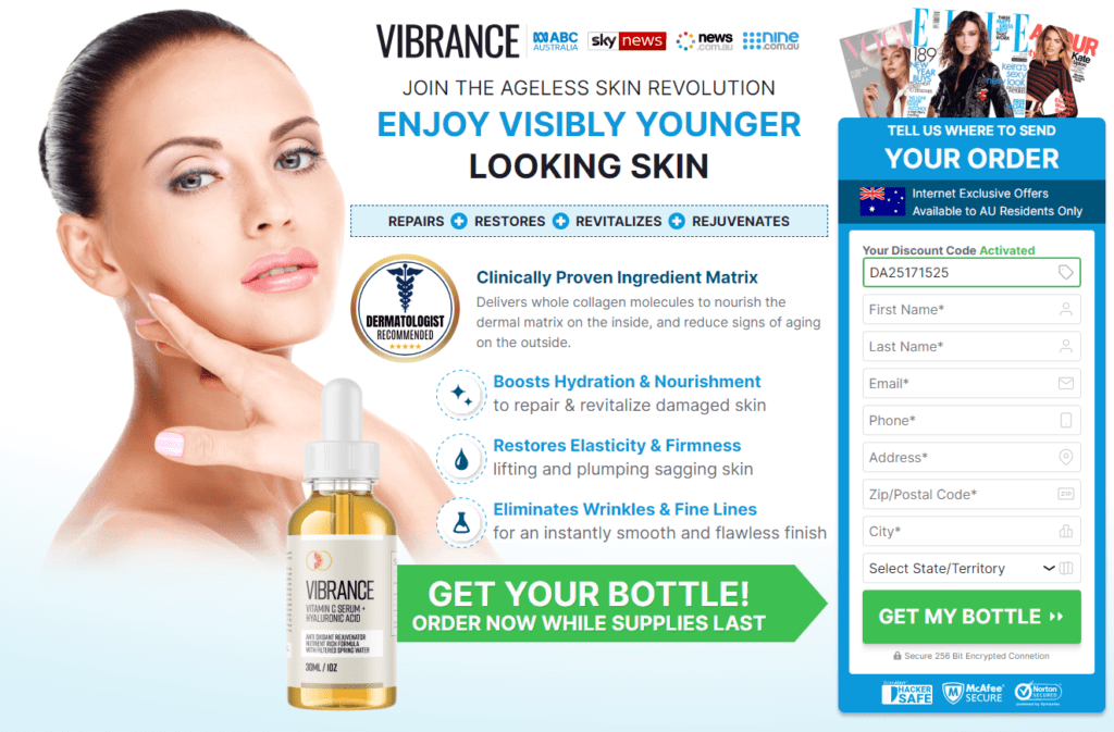 Vibrance Vitamin C Serum Australia reviews