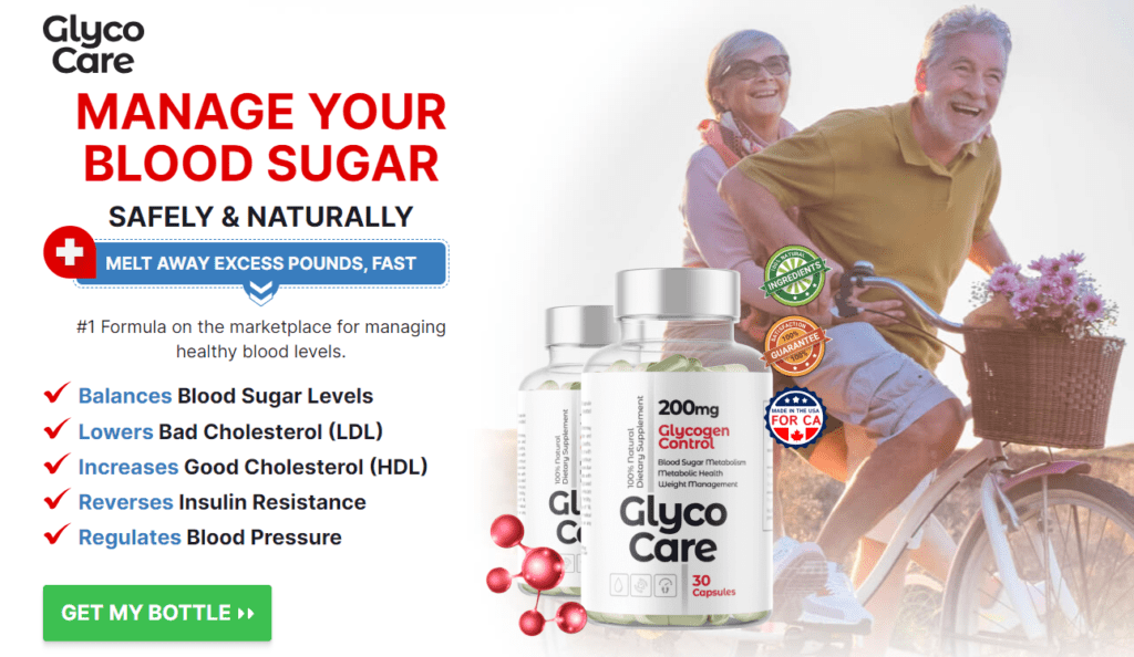 official website of Glyco Care(Glycogen Control) Canada
