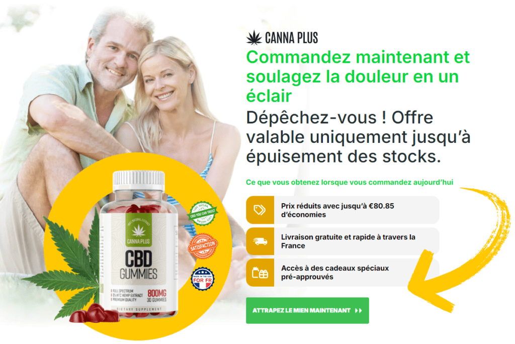 Canna Plus CBD Gummies Avis prix