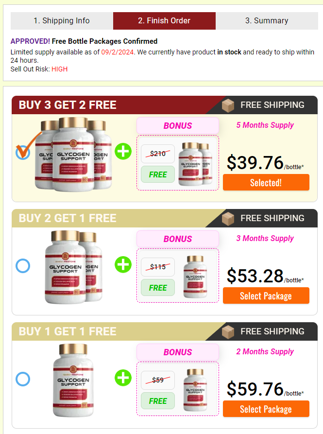 Sweet Restore Glycogen Support Price reviews