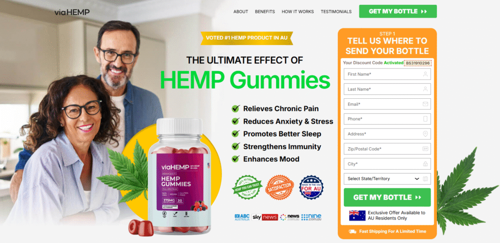 ViaHemp Gummies Australia reviews