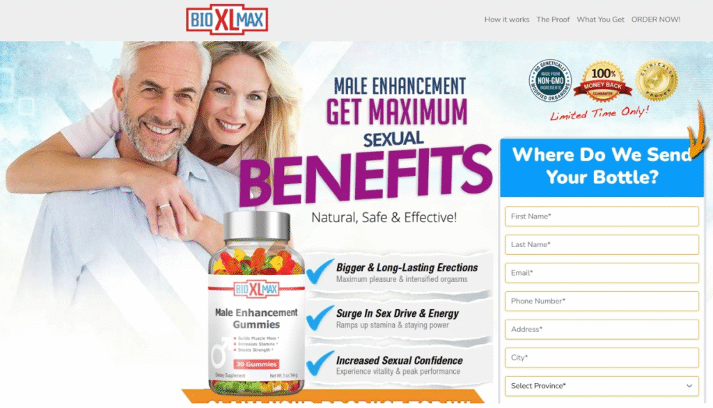 Bio XL Max ME Gummies ZA
