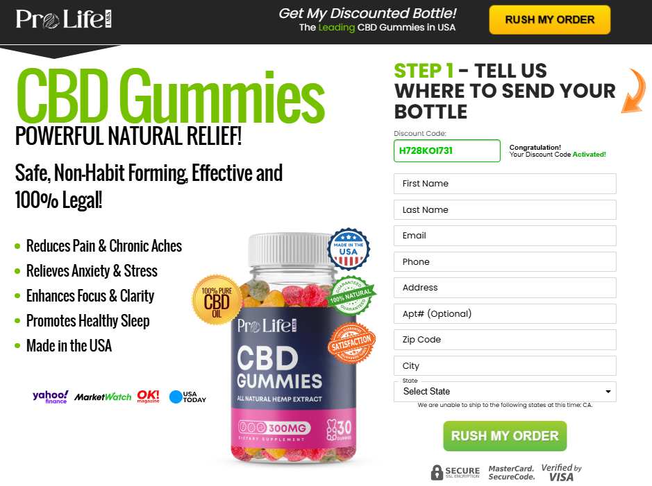 Pro Life CBD Gummies Review