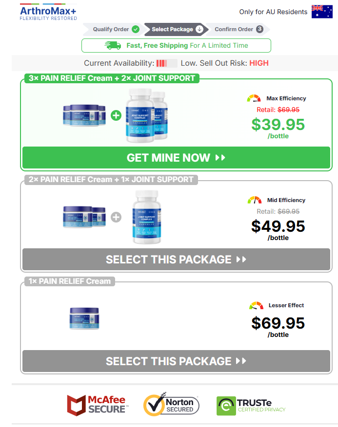 ArthroMax Plus Cream Australia reviews