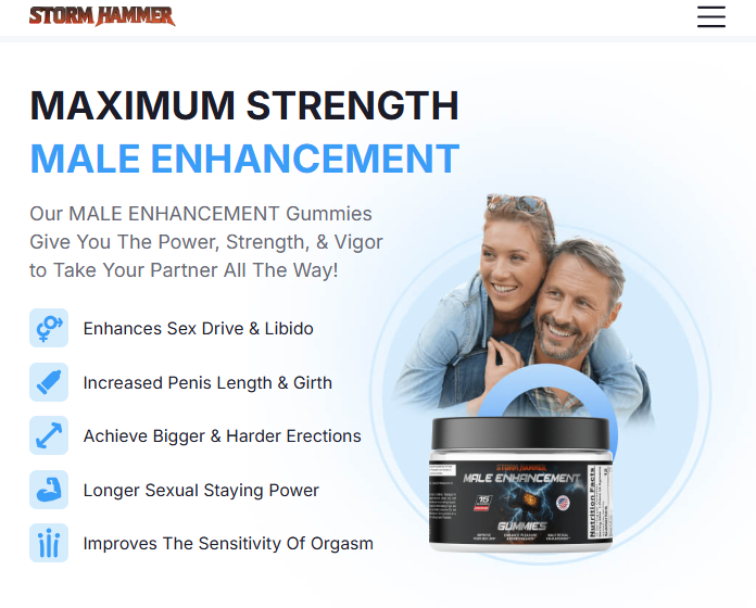 Storm Hammer Male Enhancement Gummies Canada