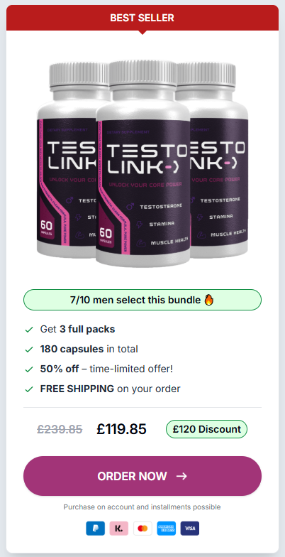 TestoLink ME Capsules UK