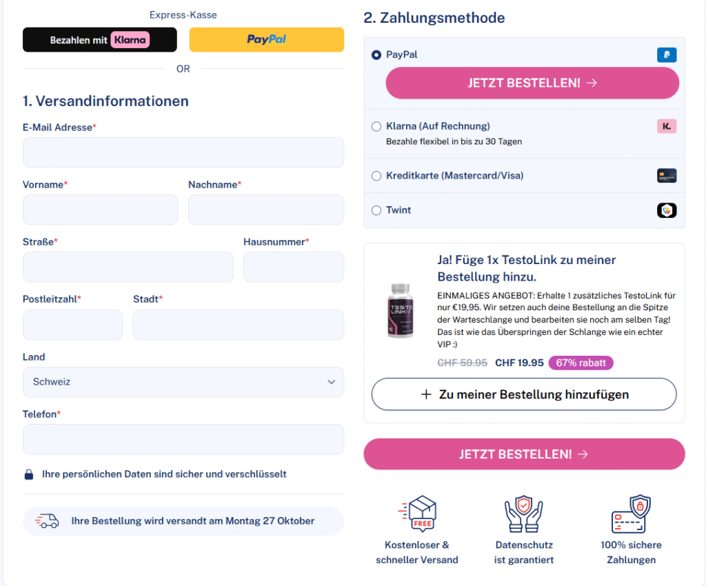 where to buy TestoLink ME Capsules in UK