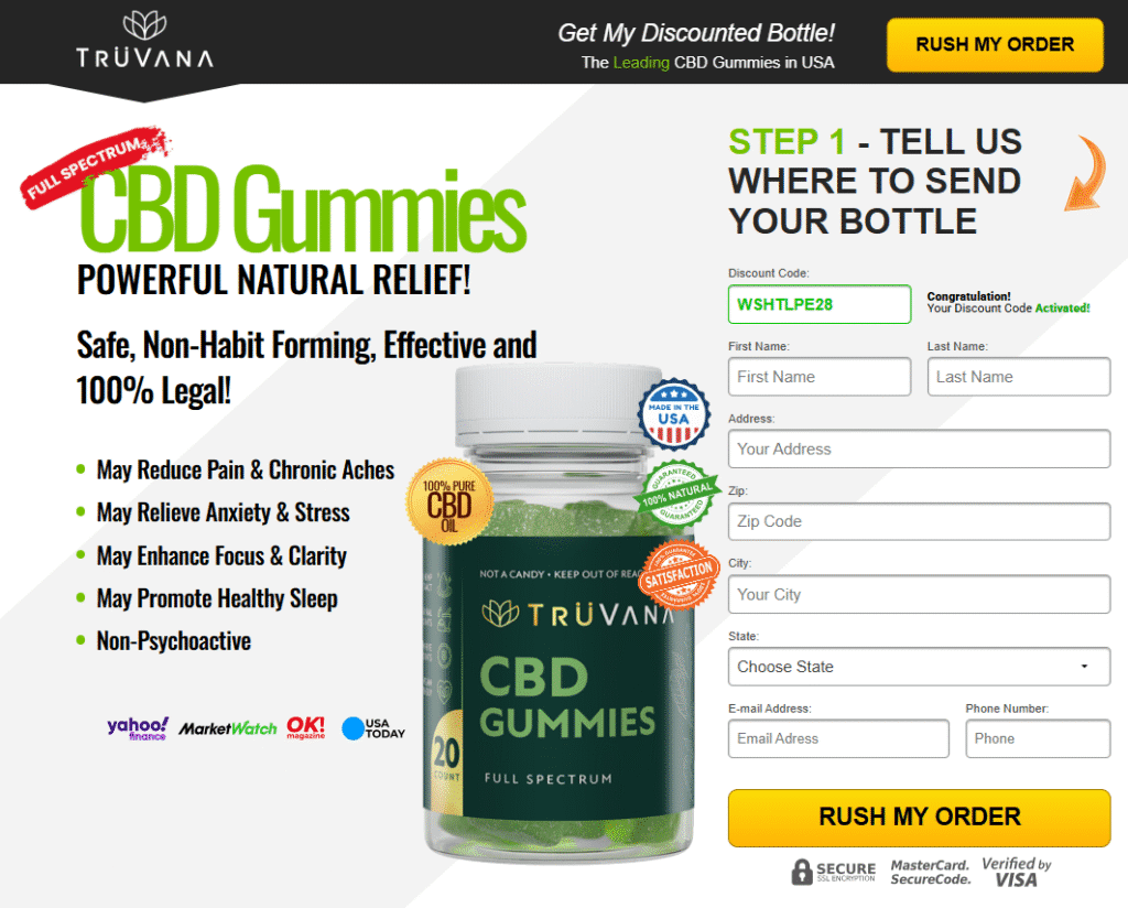 Truvana CBD Gummies Review