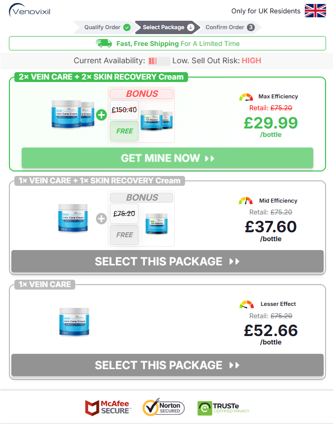 Venovixil multi-jar bundle discount pack UK