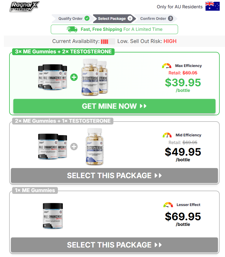 RagnarX ME Gummies Australia reviews