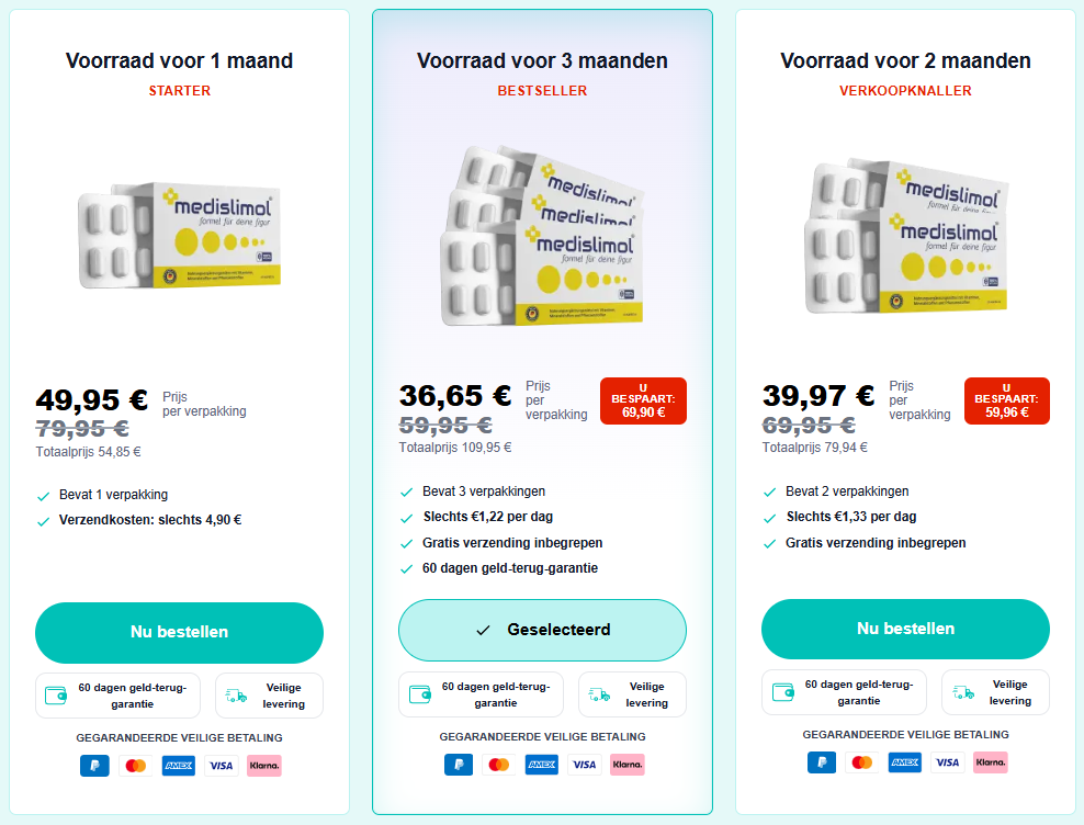 Medislimol Diet natural weight management formula