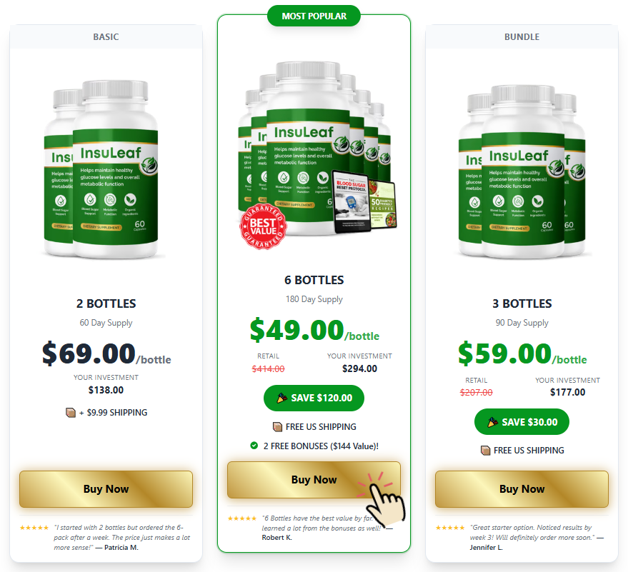 InsuLeaf bundle price Reviews