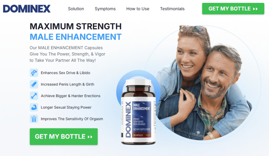 Dominex Male Enhancement Capsules CANADA Advantages