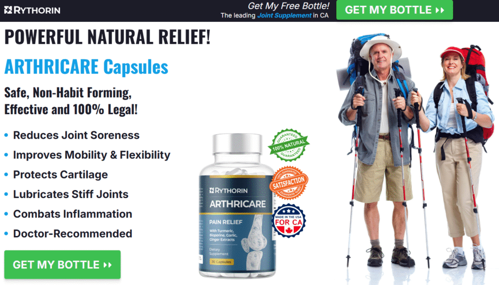 Rythorin Arthricare Capsules Canada