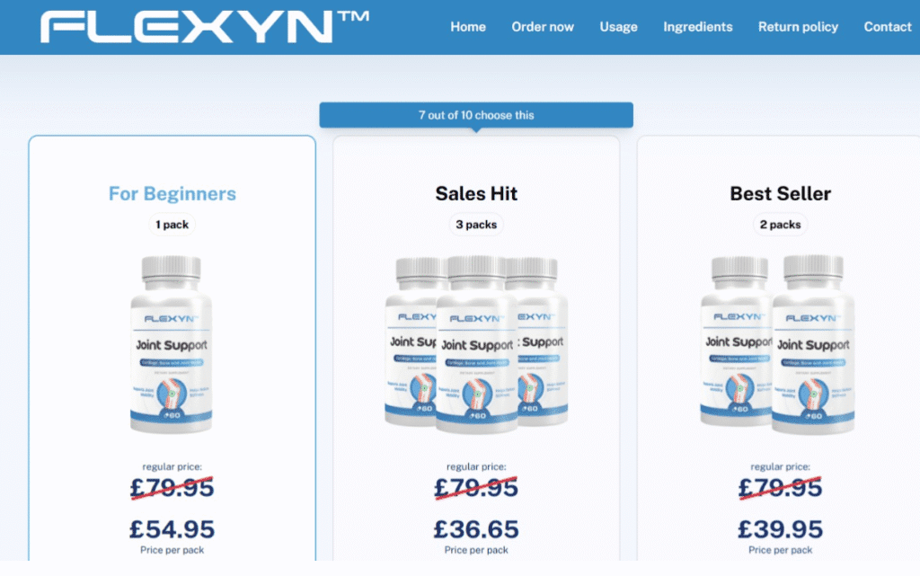 Flexyn Joint Support Reviews