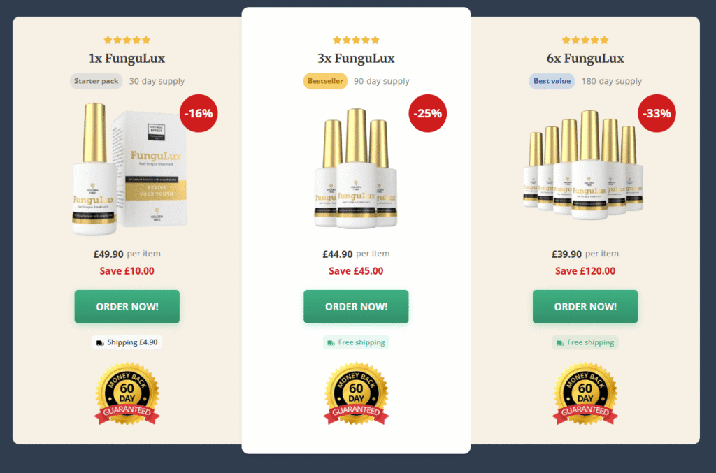 FunguLux UK bundle discounted price