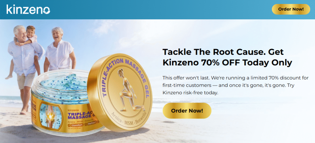 Kinzeno Joint Pain Massage Gel Reviews