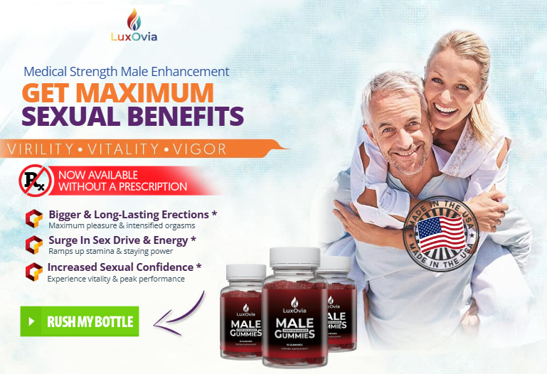 LuxOvia Male Enhancement Gummies CA