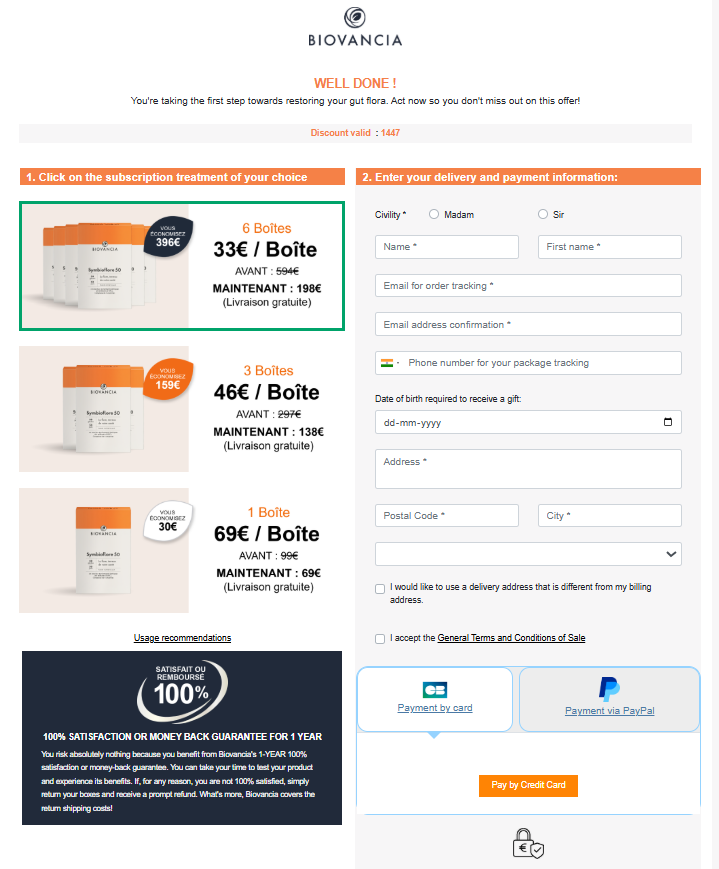 Symbioflore Diet AVIS prix