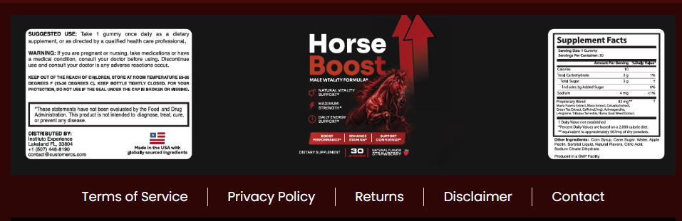 Horse Boost Male Enhancement Reviews 