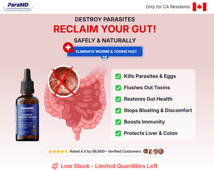 ParaMD Parasite Cleanse Canada benefits