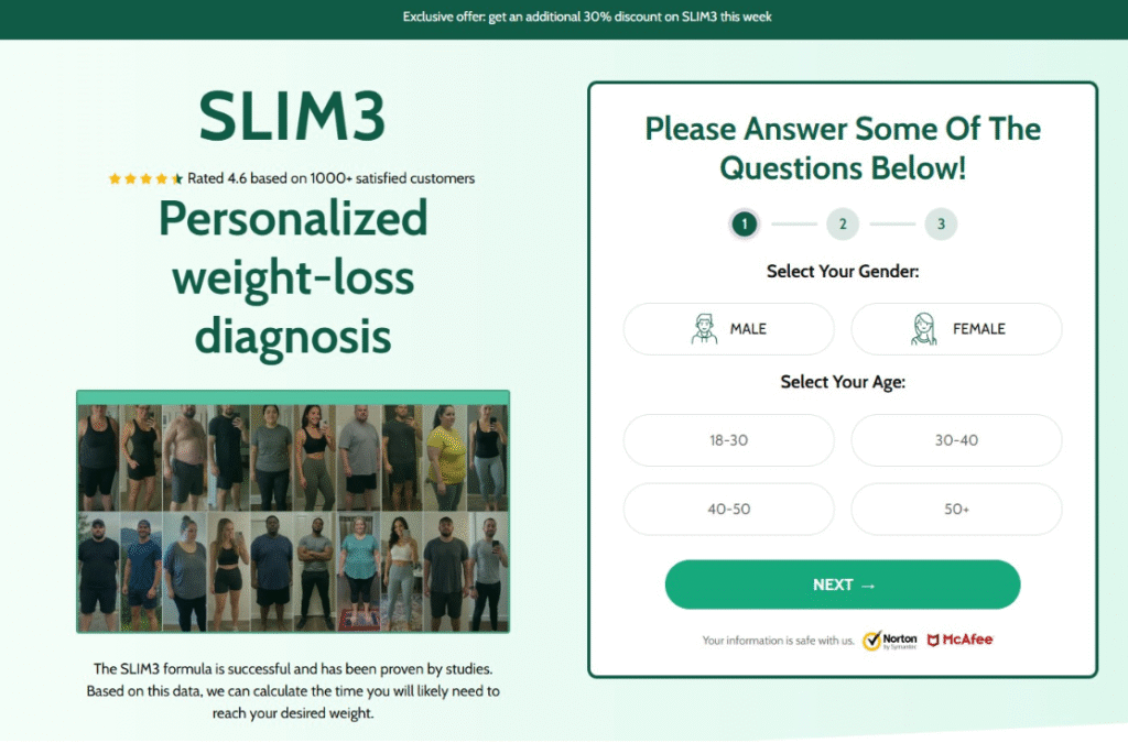 Slim3 Weight Loss UK