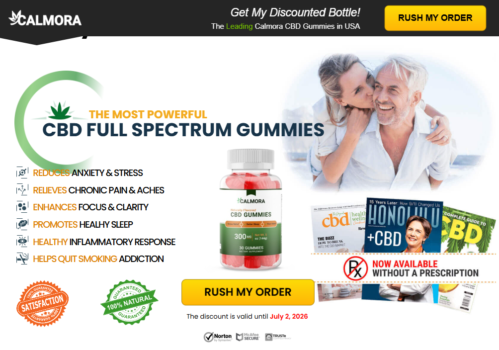 Calmora CBD Gummies Reviews