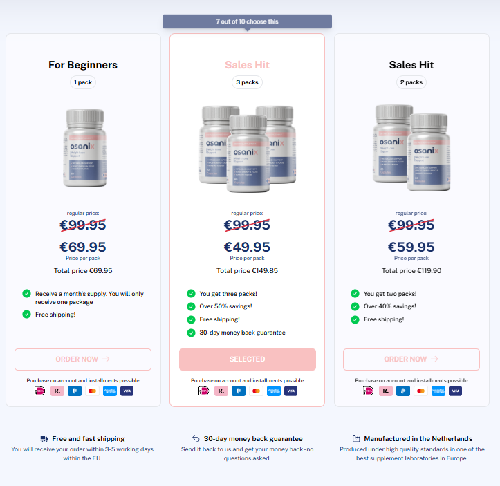 Osanix UK bundle price