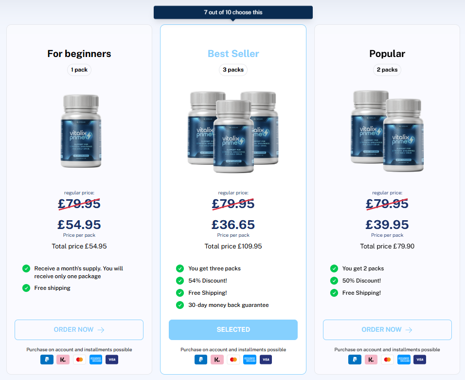 Vitalix Prime UK bundle price