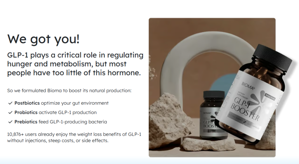 Bioma GLP-1 Booster Reviews