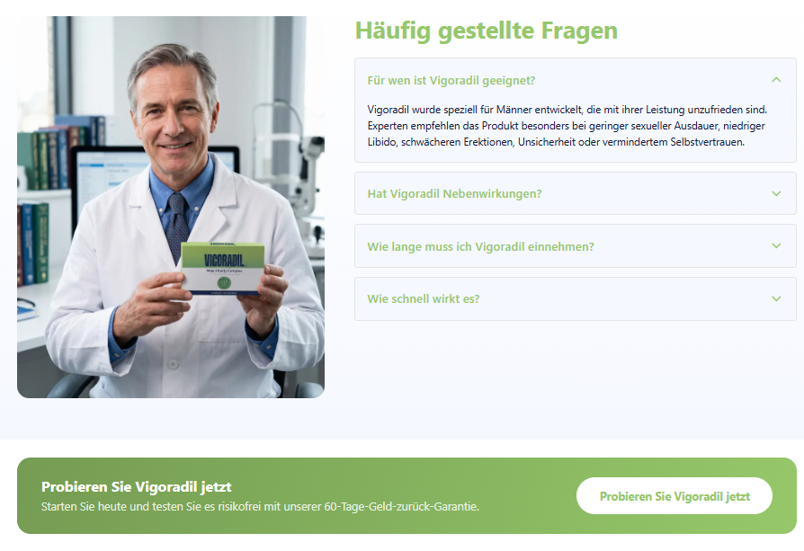 Vigoradil Erfahrungen