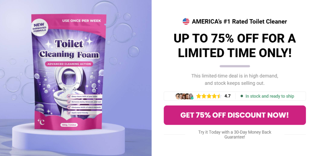 FizzClean Toilet Cleaning Foam Review