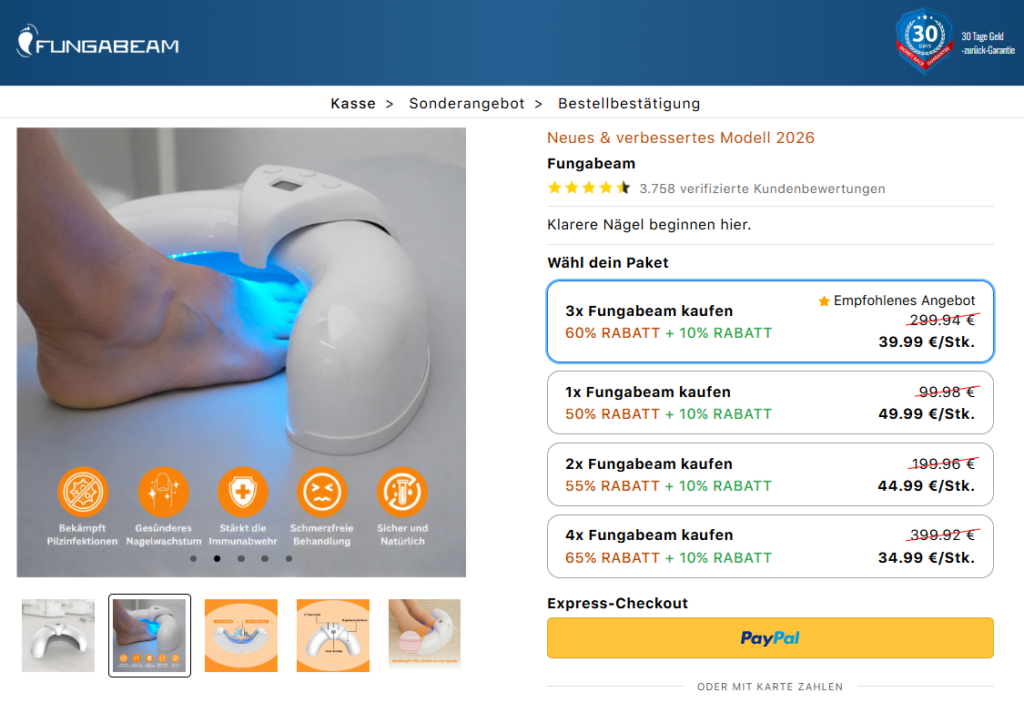 Fungabeam Reviews