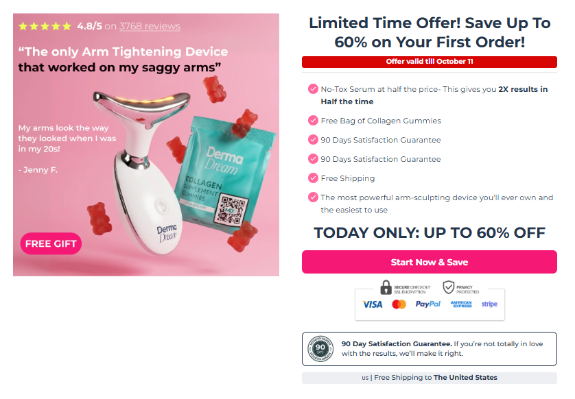 MyoGlow Skin Tightener Review